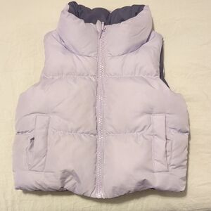 Light Purple Puffer Vest